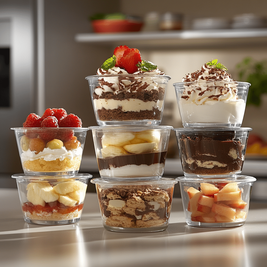 Dessert Cups - Tiramisu Cake - How do you store dessert cups?