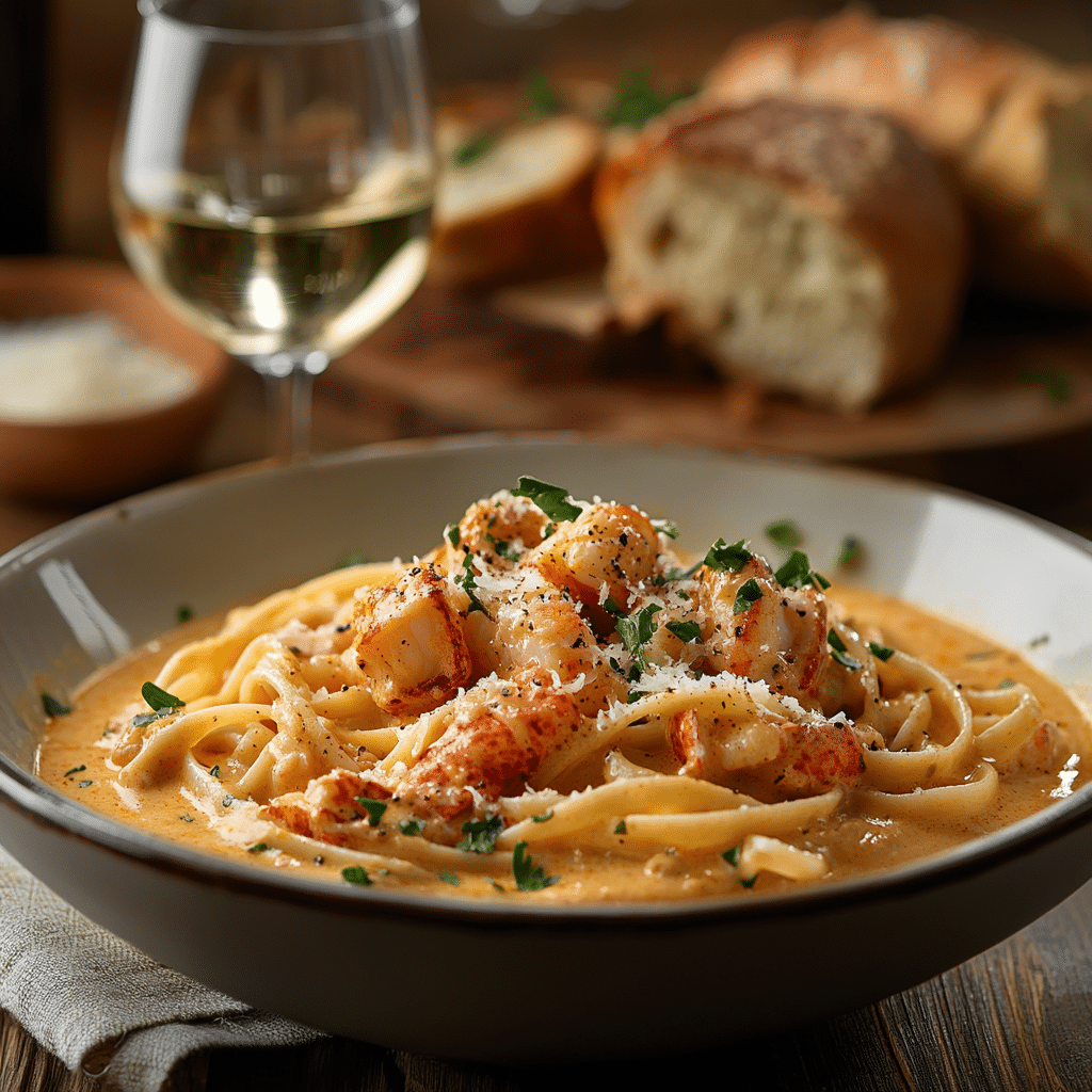 Lobster Bisque Pasta