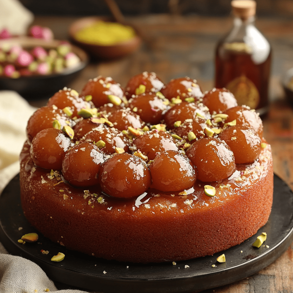 Gulap Jamun - What is Gulab Jamun Cake Made Of? Sugar Syrup